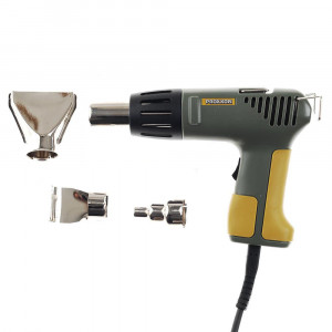Pistol cu aer cald MH550, 500 W, 2 trepte temperatura si debit, 180 l/min, 350-550 °C, + accesorii - Img 1
