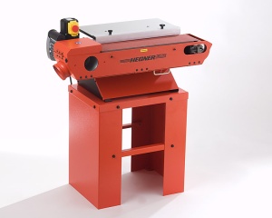 Placa INOX pentru prelucrare metal pe slefuitorul cu banda Hegner TBS 500