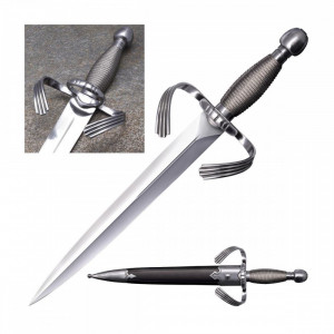 Pumnal Cold Steel Large Parrying Dagger din oțel carbon 1055 – CS-88EKA