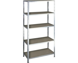 Raft metalic depozitare Schulte 90 x 45 x 180 cm, 5 polite, 200 kg