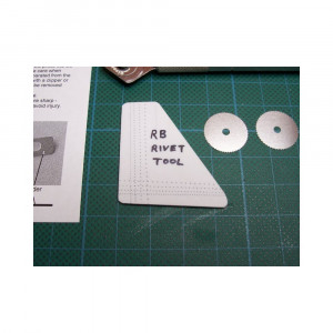 RB-T009 Rivet-R Set roti imitatie nituire, modelism/hobby - Img 5