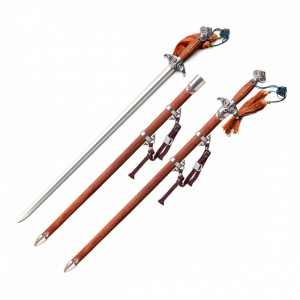 Sabie Cold Steel Chinese Leaf Gim din oțel carbon 1060 – CS-SW-CHNGIM