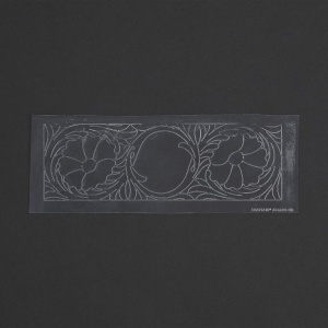 Sablon reutilizabil Craftaid, model portofel Sheridan (Sheridan Wallet) pentru modelaj piele - Tandy Leather 76625-00 - Img 2