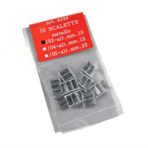 Scara metalica curbata navomodele, 10mm latime, Amati - Img 2
