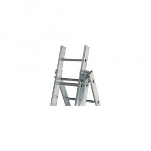 Scara multifunctionala Classik aluminiu 3x11 trepte - Img 5
