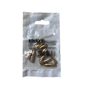 Set 10 biti Felo, seria Diamantati profil Philips, C6.3, PH2, 25mm - Img 1