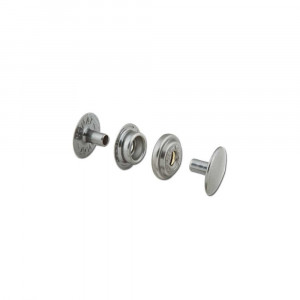 Set 10 bucati capse, diverse finisaje LINE 24 (8mm) Tandy Leather - Img 2
