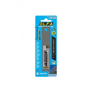 Set 5 lame cutter antiaderente 18 mm OLFA LFB-5B - Img 4