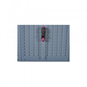 Set 5 suporți șurubelnițe&pile Ø13-23 mm pentru panou perforat - Img 2