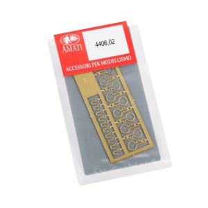 Set carlige si fixari pentru capete de berbec navomodelism, Amati - Img 2