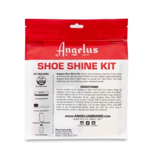 Set complet de voiaj pentru ingrijirea si lustruirea pantofilor Angelus SUA (6 piese) - Img 2