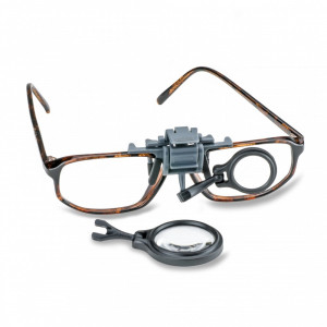 Set lupe cu clips pentru ochelari OcuLens, putere 5x/8x - Carson - Img 7