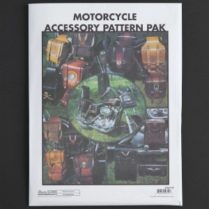 Set tipare pentru accesorii de motocicleta (Motorcycle Accessory Pattern Pack) - Tandy Leather 62667-00