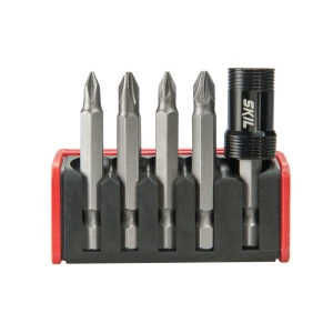 SKIL 2610S00915 set de 5 biti de insurubare + un adaptor magnetic - Img 4