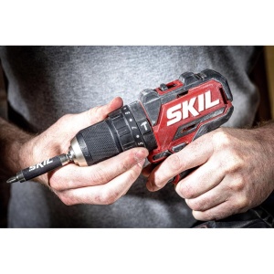 SKIL 3075 JA masina de gaurit cu percutie cu acumulator, cuplu maxim 60 nm, 0-500/0-1800/min, compact Brushless, geanta de transport+set de 6 biti, doar corpul - Img 12