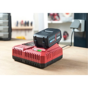SKIL 3111 AA, Set incarcator si acumulator Li-Ion 20V Max, 4.0Ah, PWRCORE 20, indicator LED - Img 2