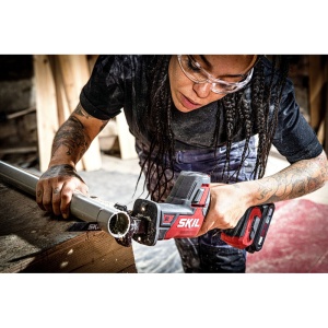 SKIL 3475 FA Fierastrau sabie compact Brushless, 3000 /min, 3x panze de schimb si geanta de transport, doar corpul - Img 5