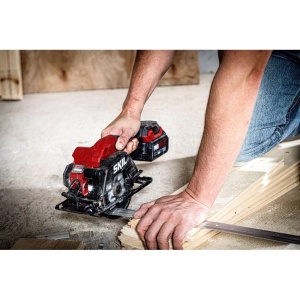 SKIL 3540 FA Mini fierastrau cu acumulator „Compact brushless“, turatie 6000 /min, 3 discuri de schimb si geanta de transport, doar corpul - Img 3