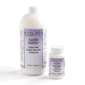 Solutie de sigilare si blocare culori cu efect satinat Eco-Flo Satin Shene Tandy Leather (130 ml / 946 ml)