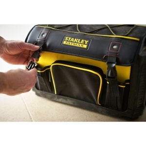 Stanley 1-79-213, Geanta pentru scule cu maner metalic Fatmax, baza rigida si impermeabila, din material textil, 20" - Img 6