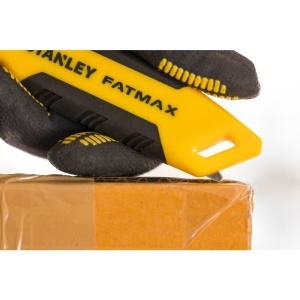 Stanley FMHT10373-0, Cutter prin tragere, pentru carton, maner cauciucat, lama trapezoidala - Img 13