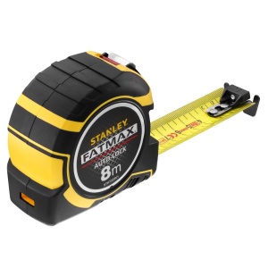 Stanley XTHT0-33501, ruleta autolock fatmax 8m, Mylar®, BladeArmor, magnet fix, 8m x 32mm + un carlig detasabil, blister - Img 2