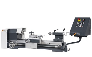 Strung de banc WABECO CNC, CC-D6000 KRS PROFI soft NCCAD , universal 125mm trei bacuri - Img 2