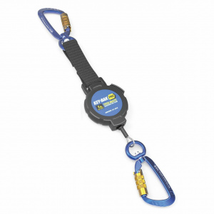Suport de unelte retractabil cu cablu de 100 cm si 2 carabine, Pro Toolmate Key-Bak - Img 2