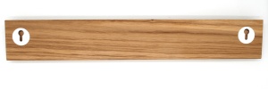 Suport prindere brelocuri chei cu sistem de fixare LOXX , Wood Walnut - Img 3