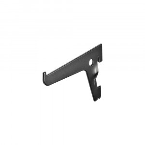 Suport simplu raft pe sina Dolle Single Slot 100mm, pentru rafturi modulare - Img 2