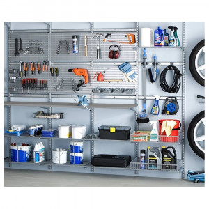 Suport simplu raft pe sina Dolle Single Slot 200mm, pentru rafturi modulare - Img 11
