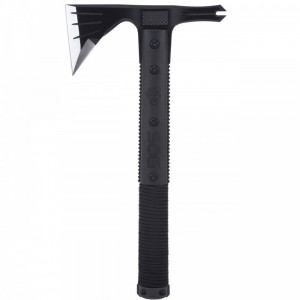 Tomahawk de supravietuire SOG Survival Hawk Black, otel 3Cr13MoV, muchie 70 mm