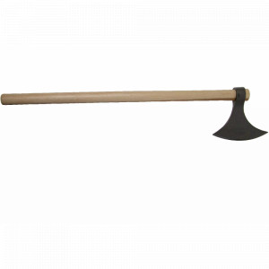 Topor Cold Steel Viking Battle Axe CS-90WVBB cu cap din otel carbon 1055 - Img 5