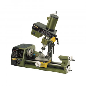 Unitate de gaurit si frezat PF 230 Proxxon 24104, pentru strungurile PD 250/E si PD 400, cu coloana si pensete - Img 5