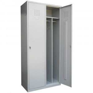 Vestiar compartimentat cu 2 usi, 800x450x1800 mm