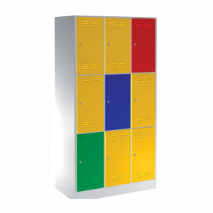 Vestiar metalic 9 compartimente, 1000 x 500 x 1880 mm