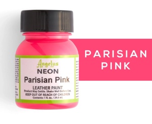 Vopsea acrilica Angelus neon (Neon / Fluorescent) pentru piele si adidasi, 118 ml - Img 8