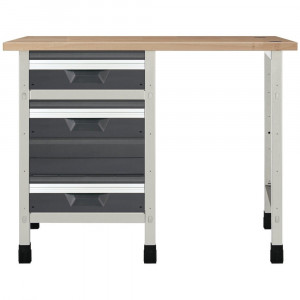 WB 9 Banc de lucru 1130x650x860 mm cu panou scule, Wolfcraft - Img 2