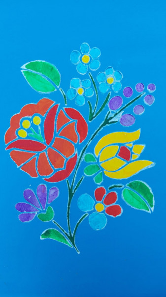 Panon Flower Stencil SP163 - different sizes - Img 3