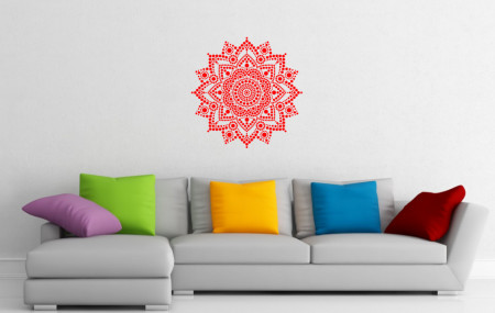 Sablon Refolosibil Dot Mandala 890*890mm - SP34-2 - Img 2