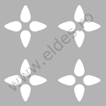 Sablon Refolosibil SGF07 - 59*59cm - cu mici defecte de productie - Img 4