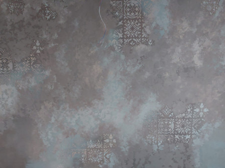Stencil 12 designs Flower Morocco Tile 790x590x0.5mm, Reusable SGF27.79x59.05 - Img 5