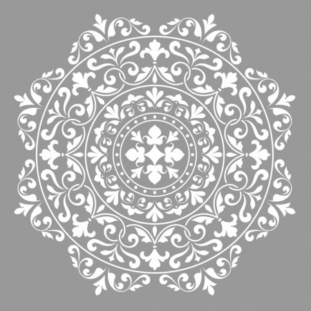Reusable Mandala Finesse Stencil 590*590mm - SP46 - Img 3