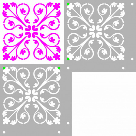 Reusable Repetitive Stencil SGF09R - Img 2