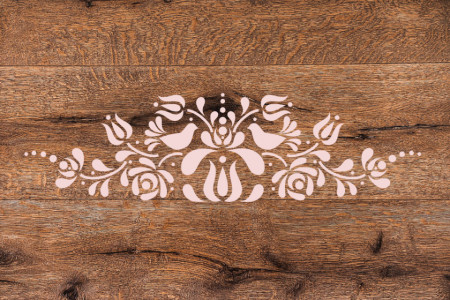 Reusable Stencil Panonian Folk Motif 330*120mm - SP102 - Img 4