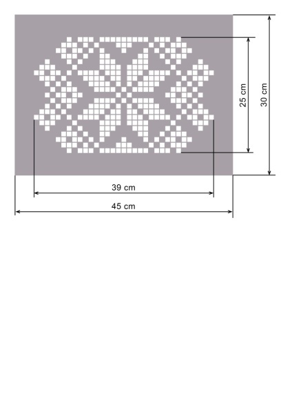 Sablon 45*30cm*0.5mm Refolosibil Repetitiv Motiv Traditional Romanesc - SMTR06 - Img 6