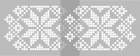Sablon 45 * 30cm Refolosibil Repetitiv Motiv Traditional Romanesc - SMTR06 - Img 4