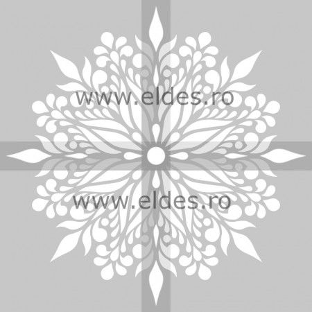 Sablon Refolosibil Mandala Flower diametru 70cm SP67.1PE4.70 - Img 2
