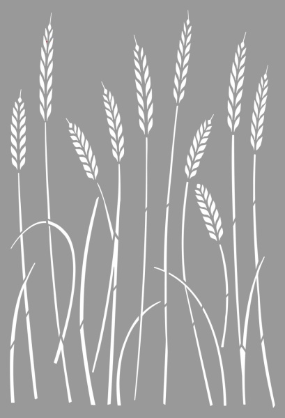 Spice Gray 2 Stencil - Reusable Repetitive - SP236 - Img 6