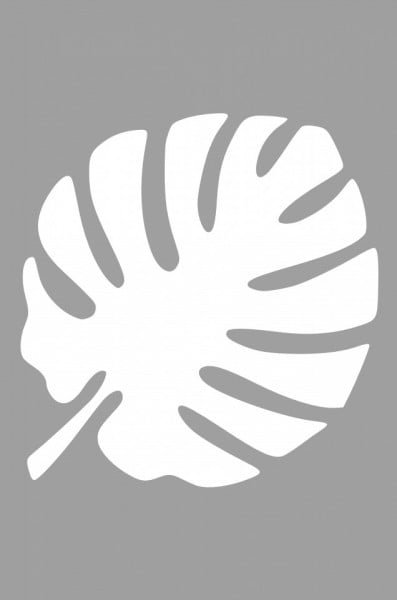 Stencil 89x59cm Monstera Leaf SP225.89x59 - Img 2